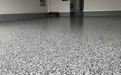Epoxy coating for concrete surfaces