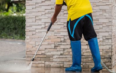 Power wash your home and concrete surfaces