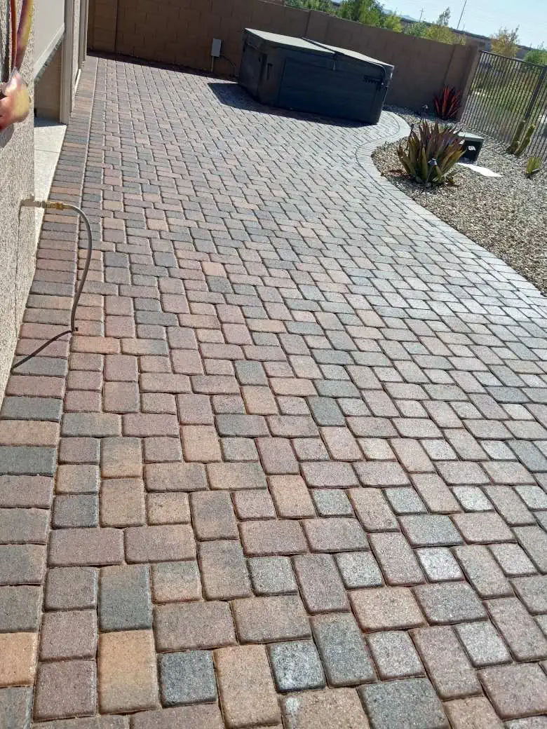 Power washing project in Phoenix area