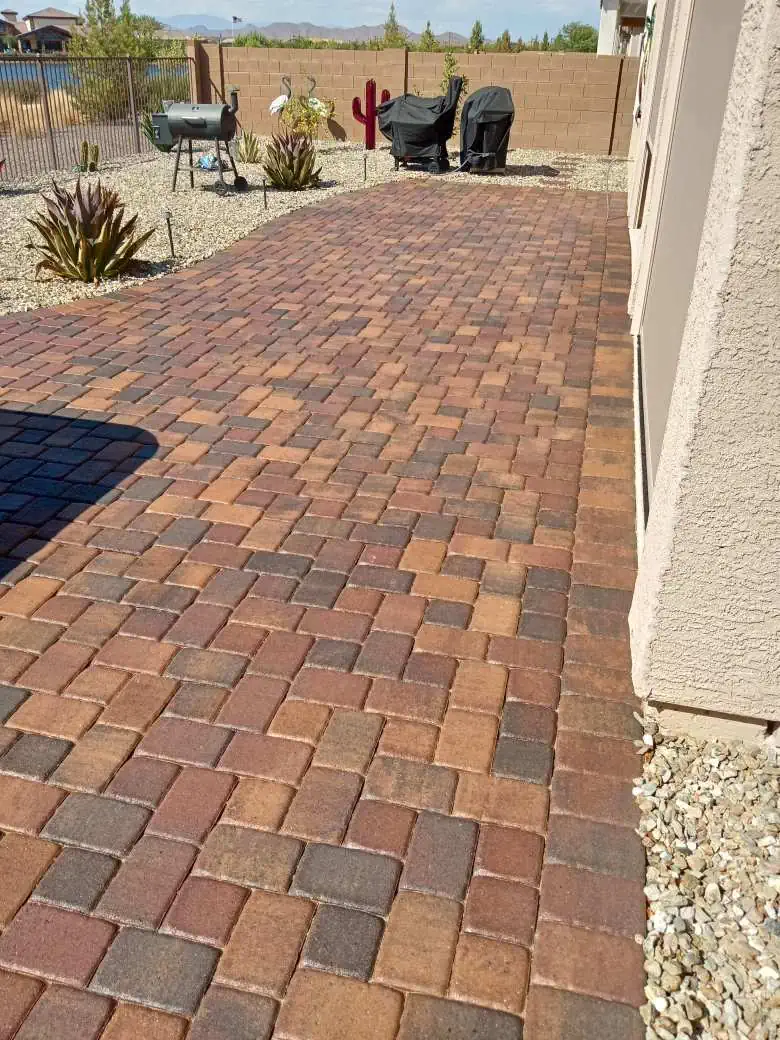 Clean surfaces after power washing