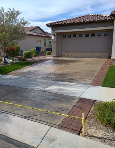 Professional paver cleaning in Buckeye
